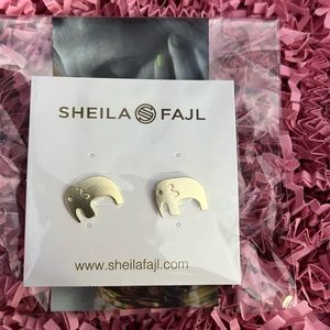 Sheila Fajl, Gold Elephant Studs